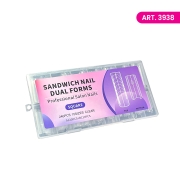 SANDWICH NAILS Dual forma SQUARE 3938